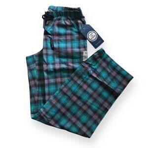 NWT Life is Good turquoise & purple pajama pants